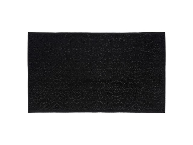 Коврик придверный 35х60 см черный Узор 22461